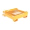 Vestil Yellow Steel Fold Down Work Platform 37" x 37" 600lb Capacity WP-3737-FD - alternate 3